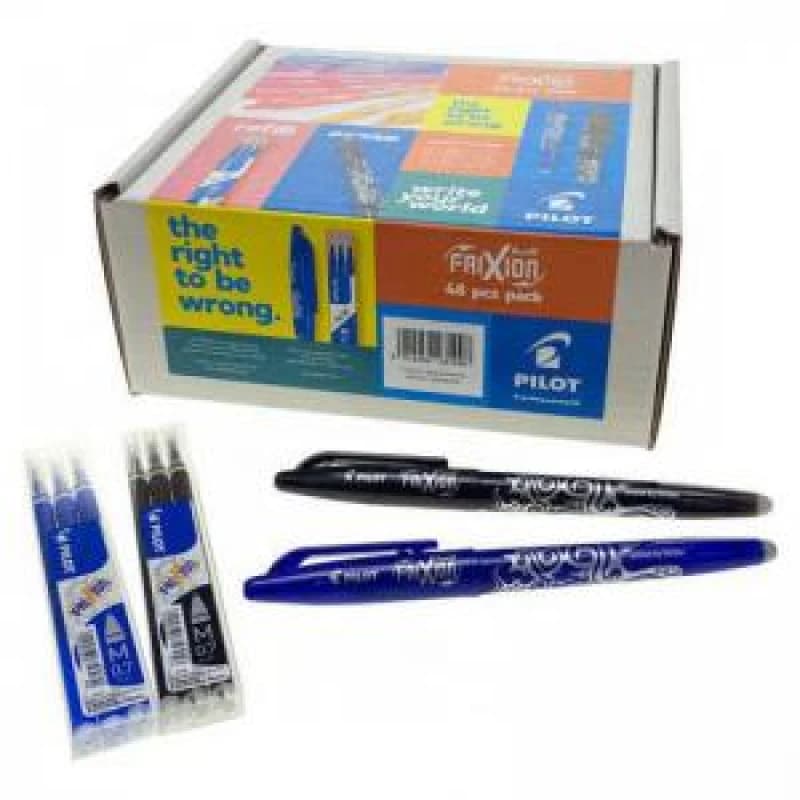 Pilot Frixion Ball Stick Pens Classpack Assorted Pack 48 - EXR56034PT