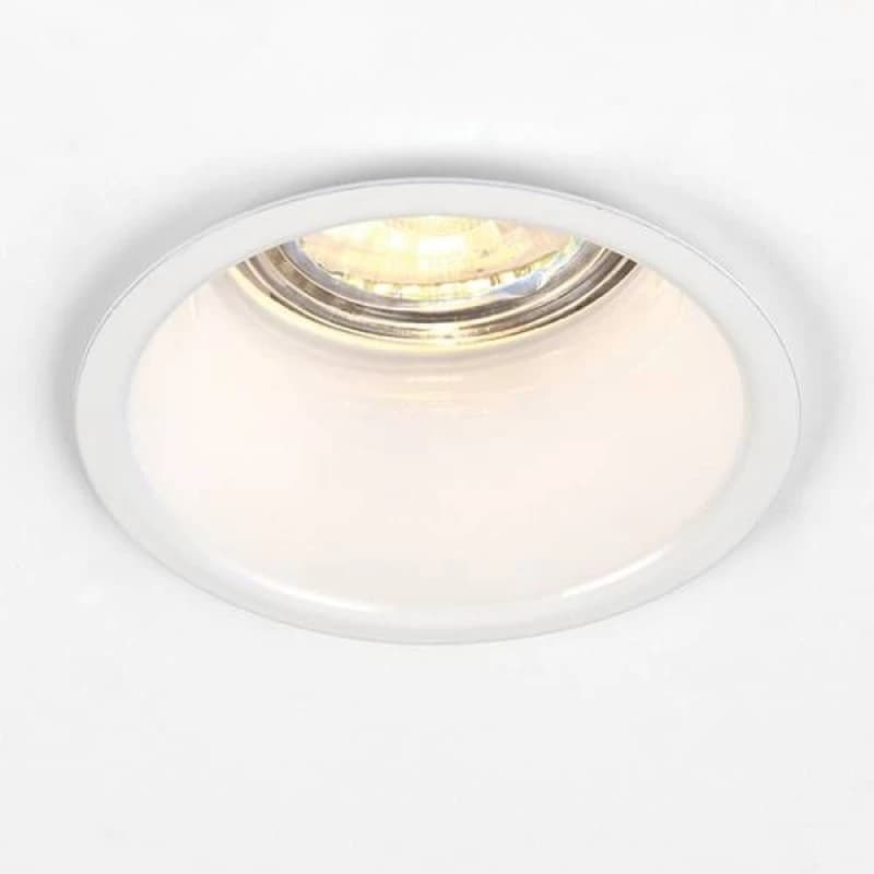 Netlighting Peake 1 Light Recessed Light Gloss White GU10 White