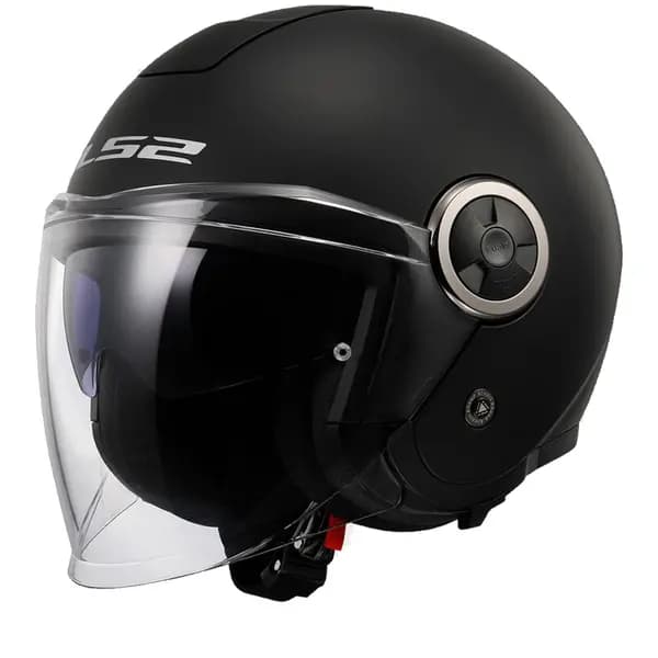 LS2 OF620 Classy Solid Matt Black Jet Helmet Size S