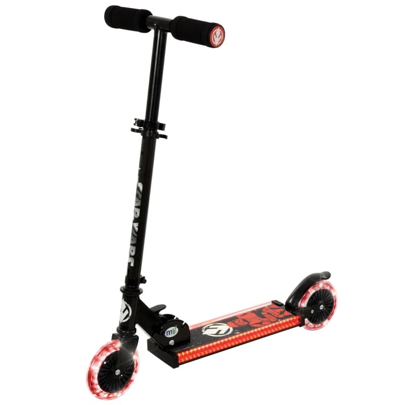 Star Wars Dark Side Light Up Folding Scooter Multicoloured unisex One Size