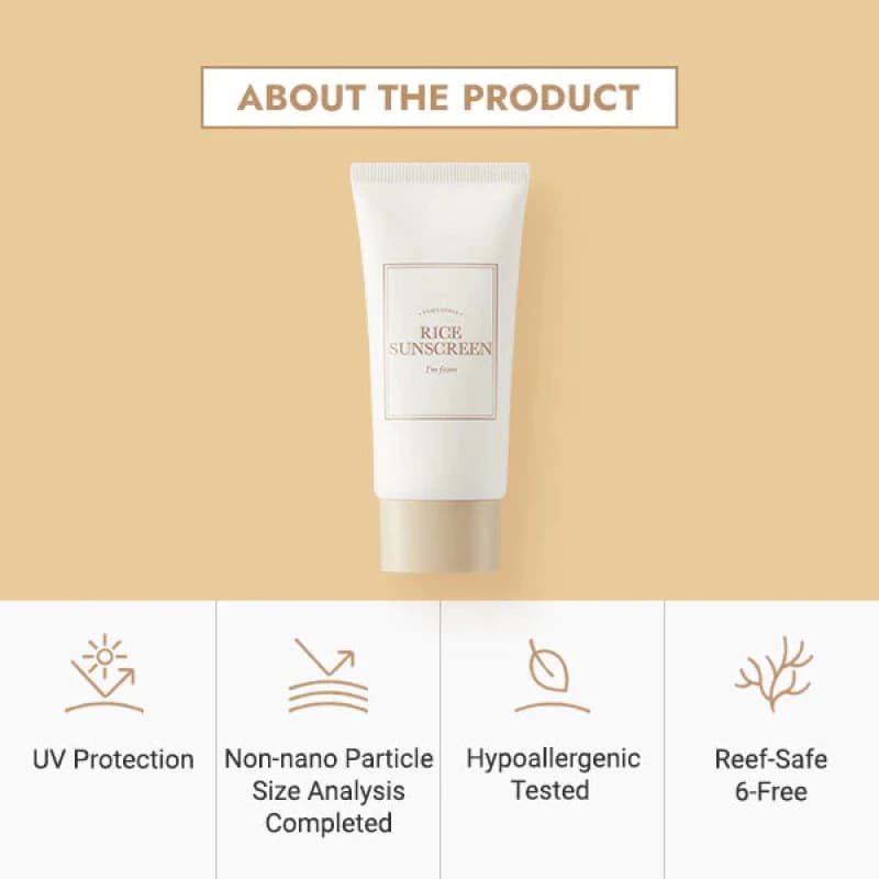 I'm From I'm From Rice Sunscreen SPF50+ 50ml