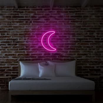 Crescent - Pink Pink Wall Lamp