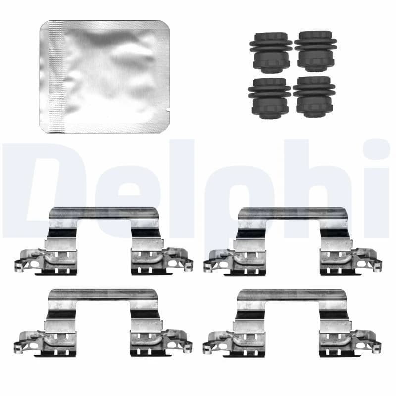 DELPHI Brake pad fitting kit DELPHI LX0832