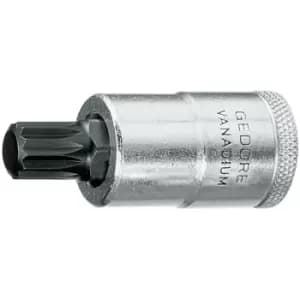 Gedore Screwdriver bit socket 1/2" XZN M16