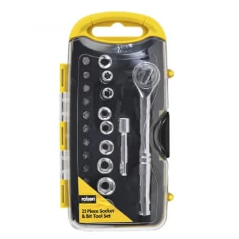 Rolson 23pc Socket N Bit Set