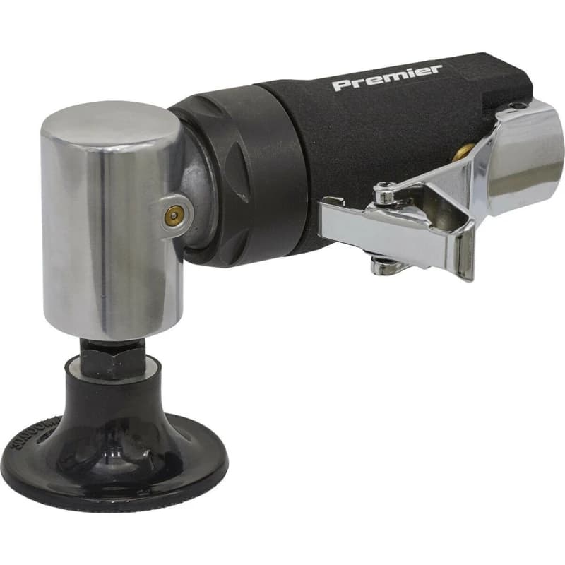 Loops 50mm AIR Mini Detail Sander - 1/4" BSP - Variable Speed Hook & Loop Backing Pad Multi