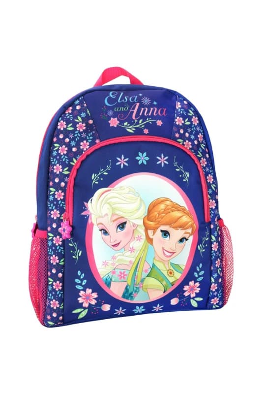 Disney Frozen Anna And Elsa Backpack Navy