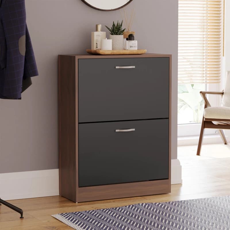 Lassic Vida Designs 2 Drawer Shoe Cabinet - Multi Multi One Size