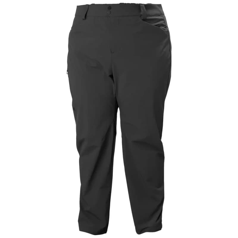 Womens Trousers Helly Hansen Brona Softshell Plus Gris Female 1X