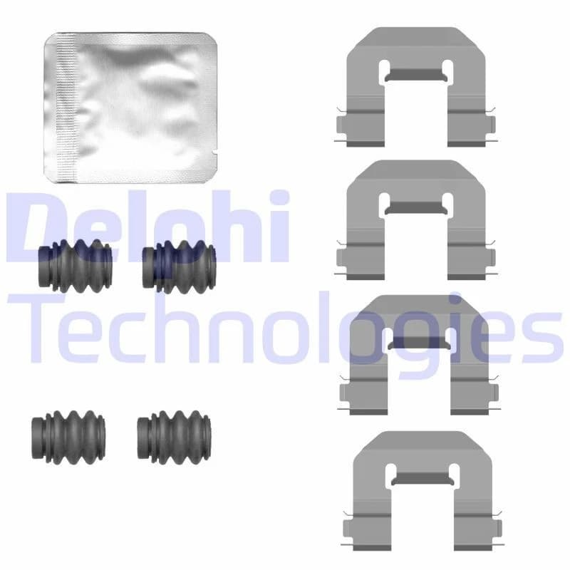 DELPHI Brake pad fitting kit DELPHI LX0774