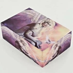 Angel Wooden Storage Box