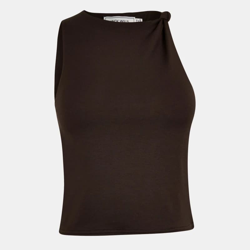 Jack Wills Knit Vest - Brown Brown 8
