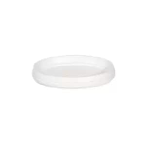 Showerdrape Strata White Resin Soap Dish