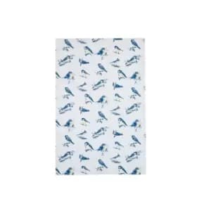 Kitchencraft Tea Towel 2 Pack, Blue/white