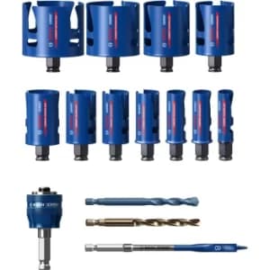 Bosch Expert 15 Piece Construction Material Hole Saw Set