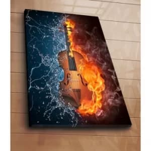 70100C-037 Multicolor Decorative Canvas Painting