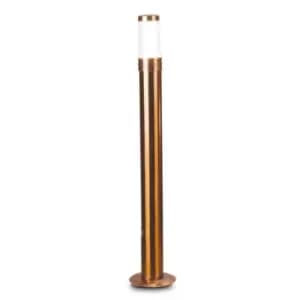 Inox Outdoor Bollard Brown IP44