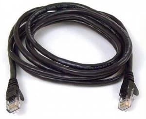 Belkin Cat6 Snagless STP Patch Blk 2m