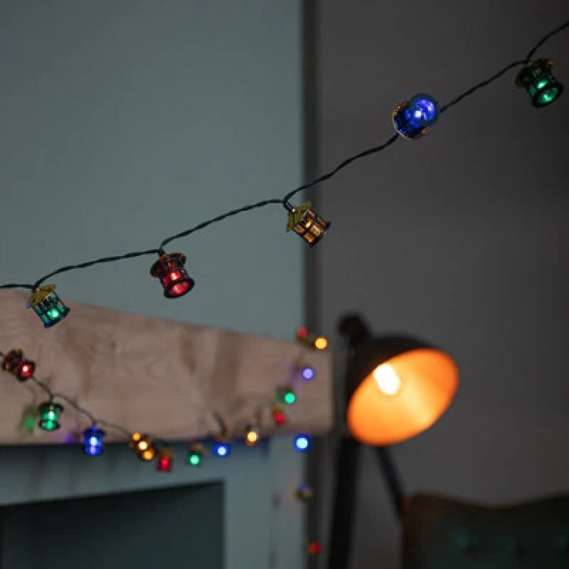 Samuel Alexander 4M 40 LED Palace Cage Christmas String Lights In Multi-Coloured