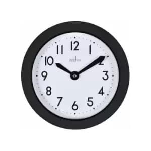 Acctim Wixham Wall Clock Black