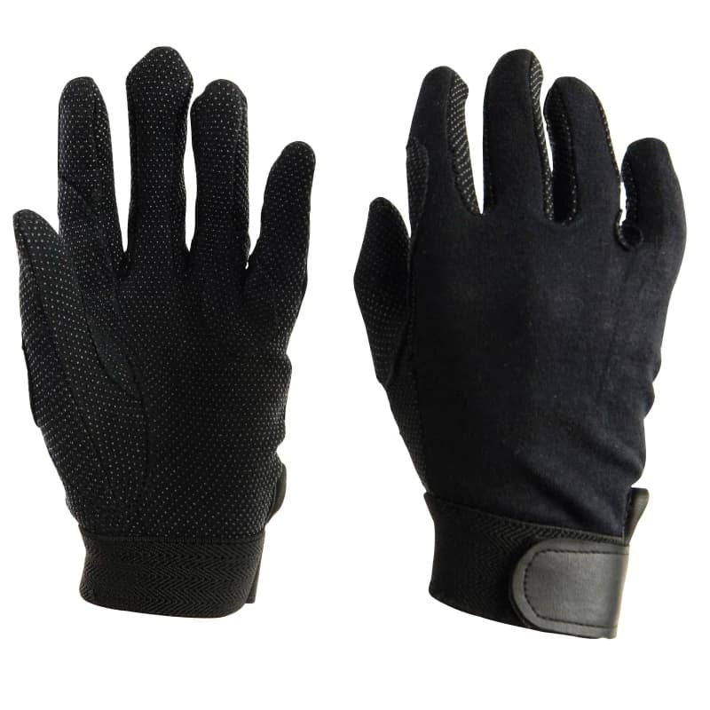Dublin Track Riding Glove - Black L
