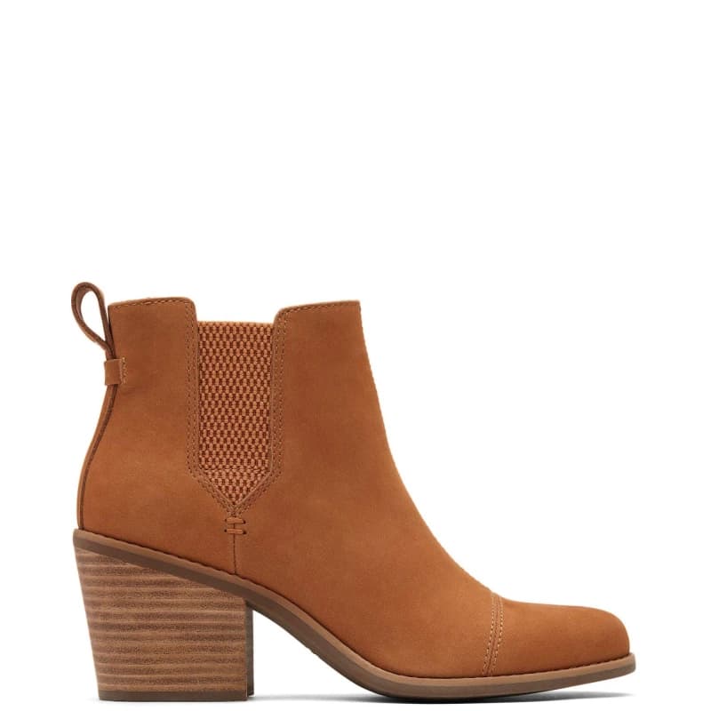 Toms Everly Ankle Boots - Brown Brown 7