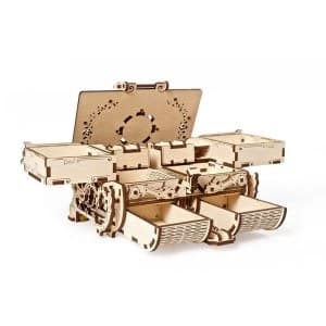 Model Antique Box UGears 3D Wooden Model Kit