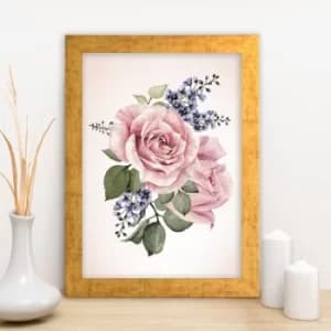 AC2766714501 Multicolor Decorative Framed MDF Painting