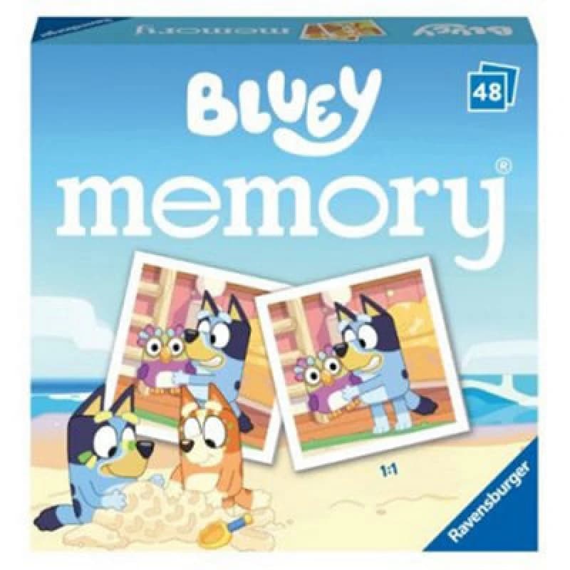 Ravensburger Bluey Mini Memory Game - Brand New And Sealed