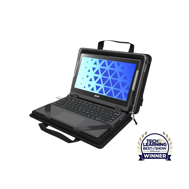 Max Cases MAXCases Explorer 5 Work-In Case With Pocket 15.6" (Black) MCEB5P15BLK