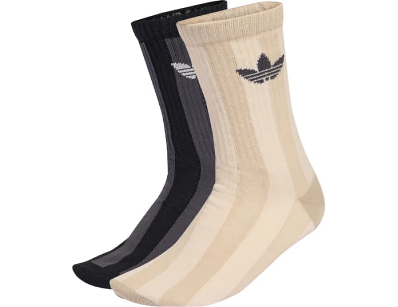 Adidas Stripes Crew 2er Pack Socks White XL
