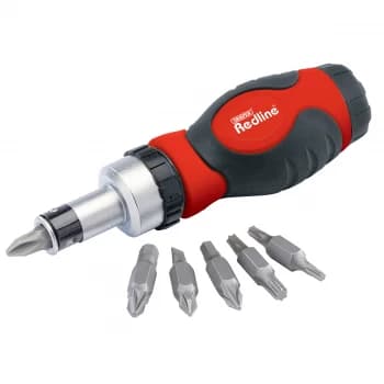 Draper 6 Piece Soft Grip Ratchet Driver
