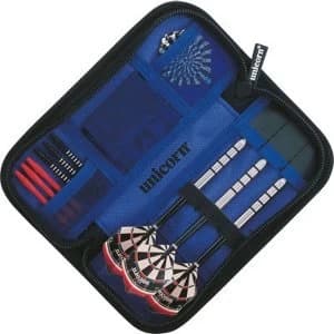 Unicorn Midi Wallet Black Silver Interior Blue