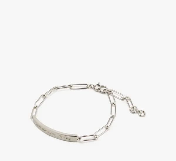 Silver Lining ID Bracelet