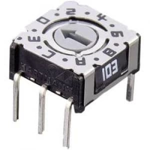 Hartmann P36 103 Rotary Coding Switch Compact Design Setting slotstraight 0.1 A