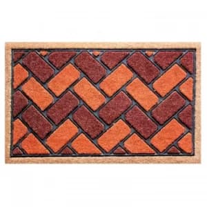 Coir doormat -Red brick