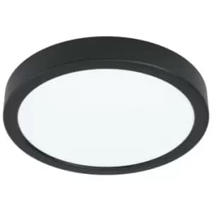 Fueva LED Surface Mounted Downlight Black - Eglo