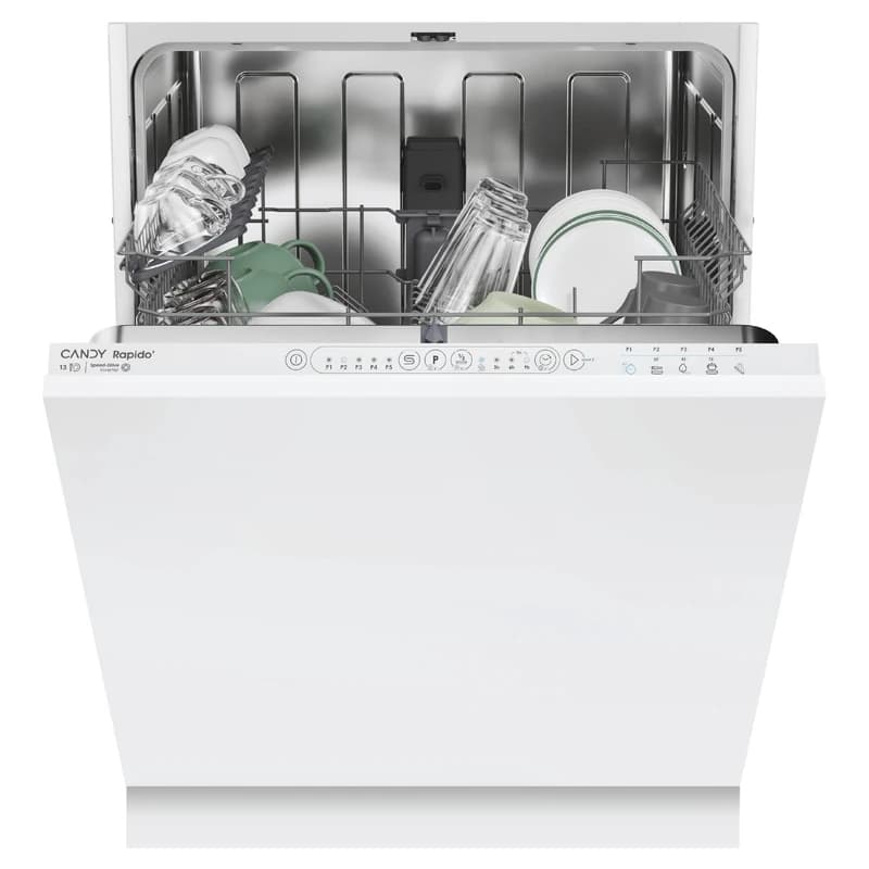 Candy RapidO CI3E53E0W Full Size Fully Integrated Dishwasher