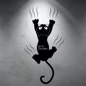 YSS-53 Black Decorative Wall Sticker
