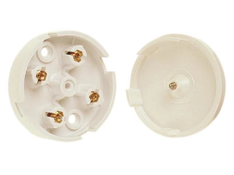 Dencon 4045Wnb 4 Terminal Junction Box 5A White Dcn4045Wnb