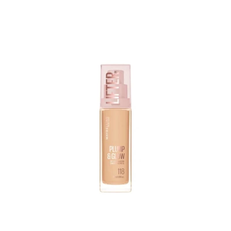 Maybelline Lifter Plump & Glow Foundation SPF 15 118