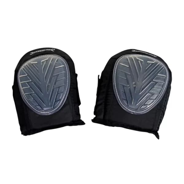 Silverline Hard Cap Gel Knee Pads - Adjustable