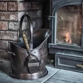 Ivyline Antique Copper Coal Bucket Small