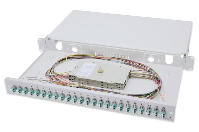 Digitus Fiber Optic Splice Box. Equipped. LC. OM3