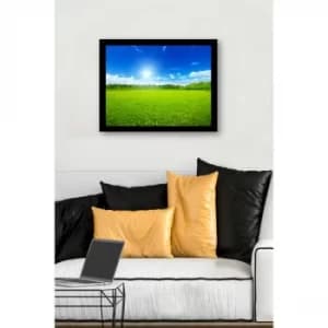 SC1267 Multicolor Decorative Framed MDF Painting