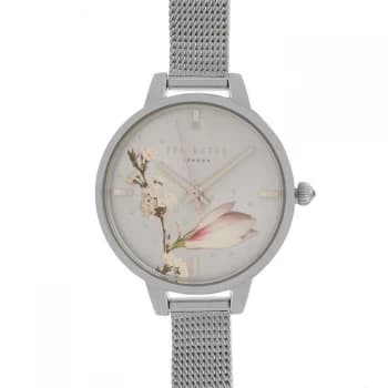 Ted Baker Mesh Watch - Silver/blue