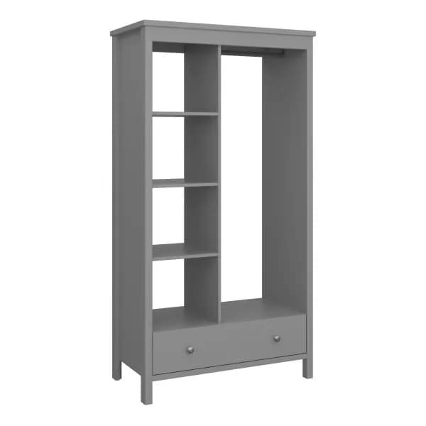 Tromso Open 1 Drawer Wardrobe