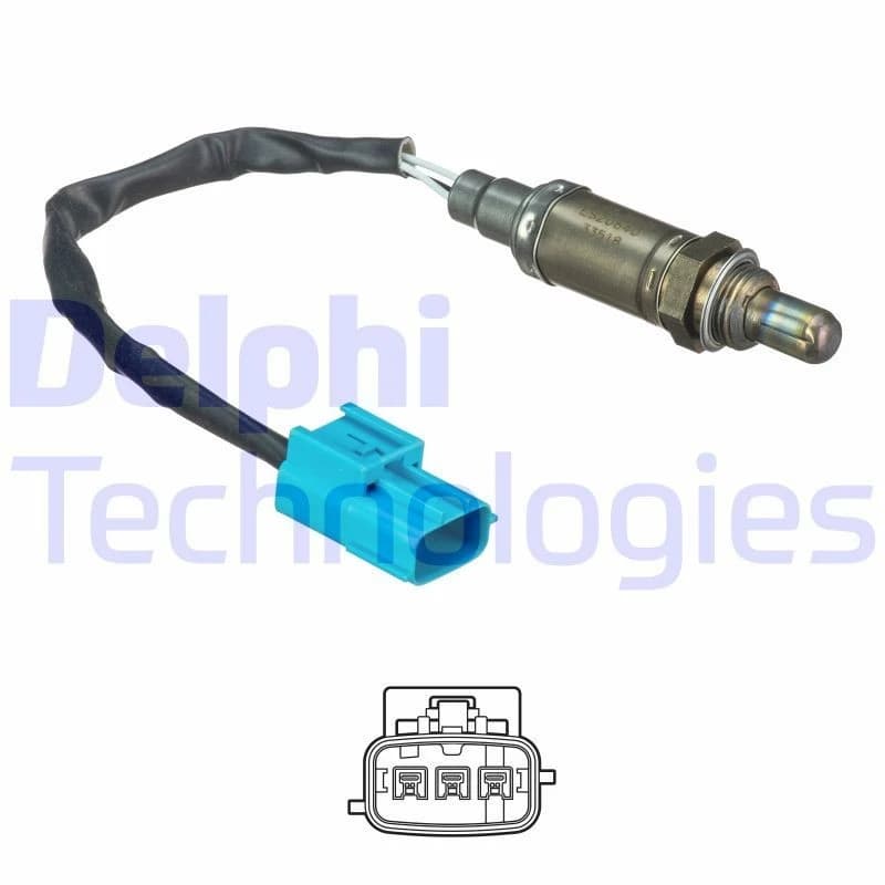 DELPHI Lambda sensor DELPHI ES20640-12B1