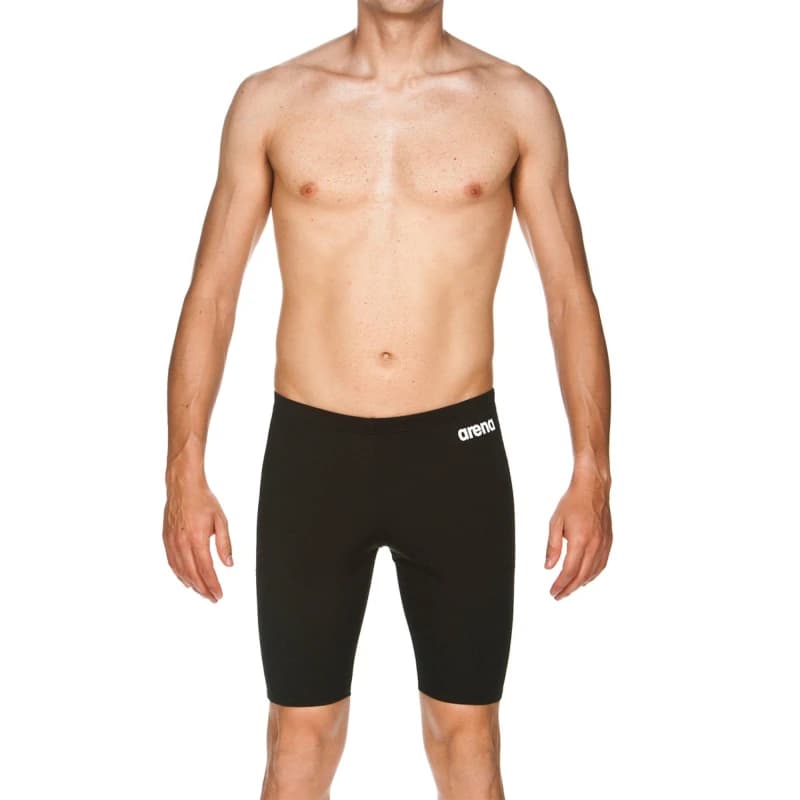 Arena Mens Solid Team Jammer Black/White male 2X Large