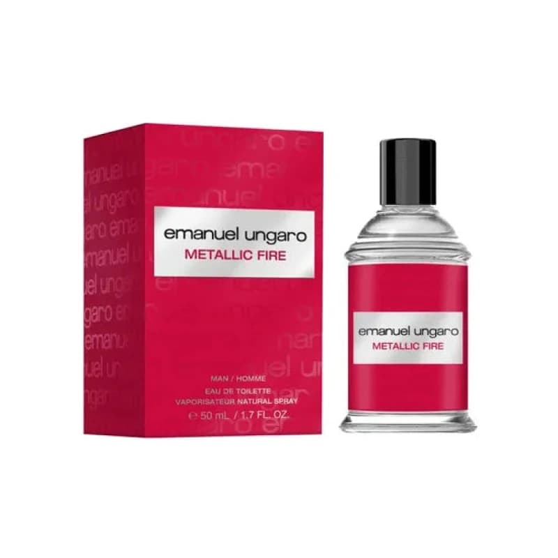 Emanuel Ungaro Metallic Fire Men Eau de Toilette 50ml